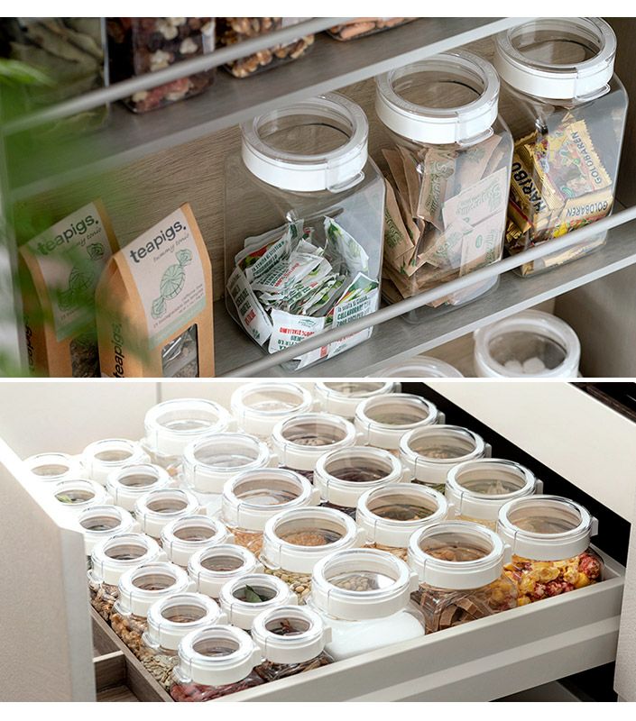 送料無料）＜3個セット＞＜角型 1.1L＞日本製 保存容器 フレッシュ